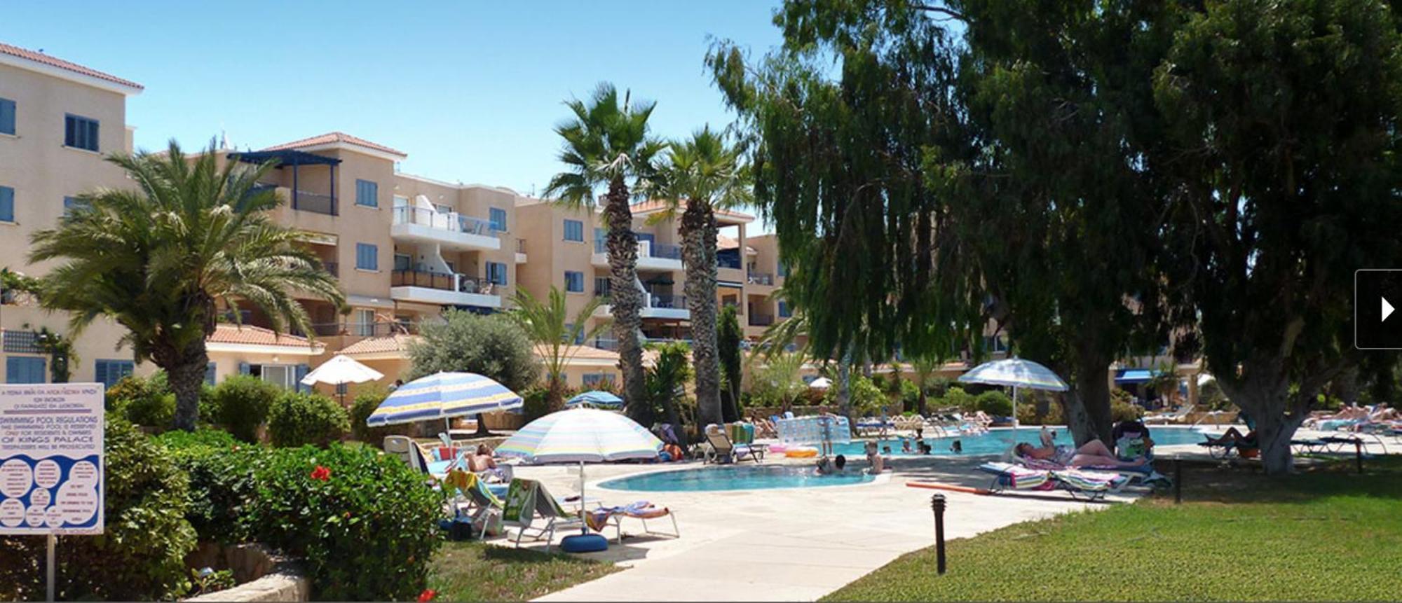 King'S Palace - Spacious 2 Bed, 2 Bath With Sea And Pool Views بافوس المظهر الخارجي الصورة