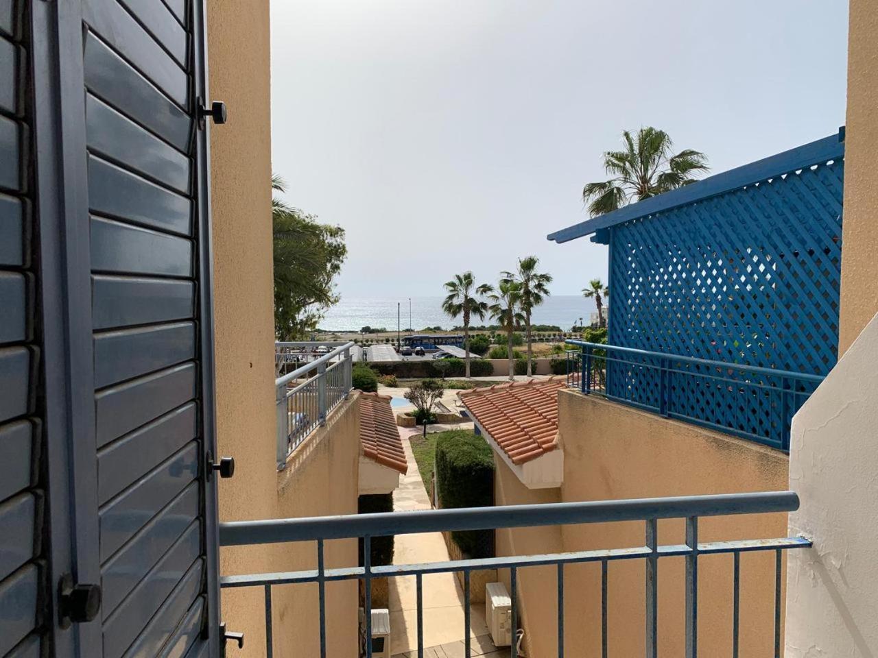 King'S Palace - Spacious 2 Bed, 2 Bath With Sea And Pool Views بافوس المظهر الخارجي الصورة
